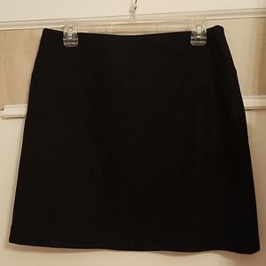 Banana Republic black wool skirt
